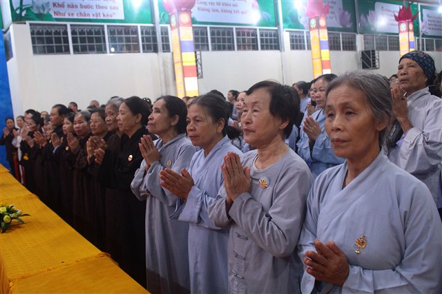 Chùm ảnh: Trang nghiêm tắm Phật tại chùa Thanh Hà
