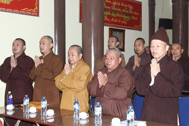 Hà Nam: Hội nghị triển khai đại hội Phật giáo các cấp- Kế hoạch kỷ niệm 35 năm thành lập Giáo hội- Tọa đàm về quản lý Tôn giáo 2016