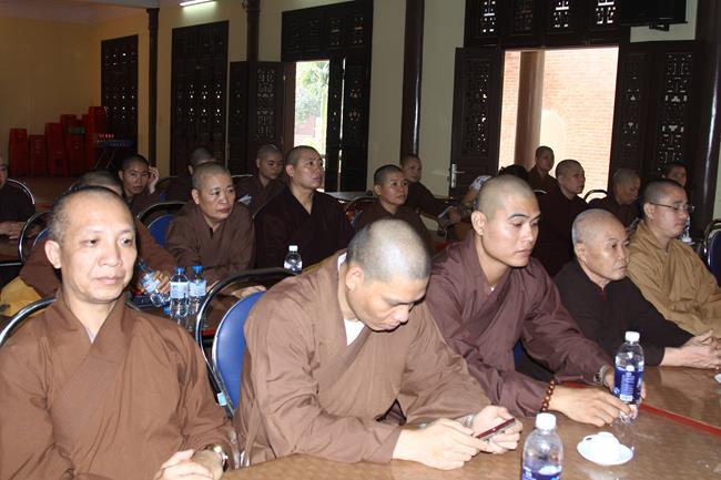 Hà Nam: Hội nghị triển khai đại hội Phật giáo các cấp- Kế hoạch kỷ niệm 35 năm thành lập Giáo hội- Tọa đàm về quản lý Tôn giáo 2016