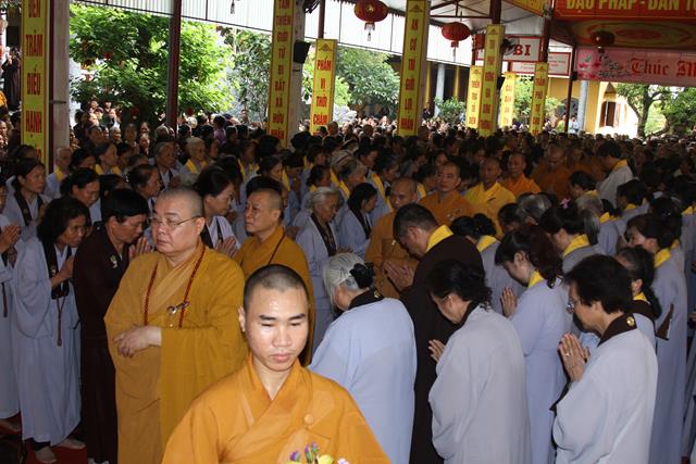 Thái Nguyên: Trường hạ chùa Phù Liễn khai giảng Pháp bảo