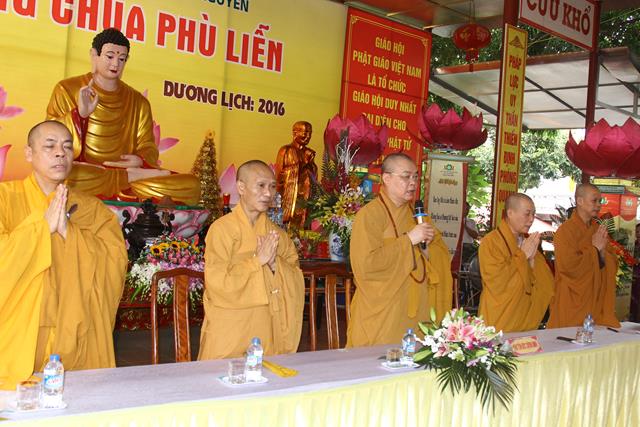 Thái Nguyên: Trường hạ chùa Phù Liễn khai giảng Pháp bảo