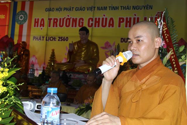 Thái Nguyên: Trường hạ chùa Phù Liễn khai giảng Pháp bảo