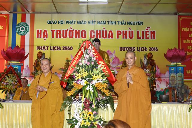 Thái Nguyên: Trường hạ chùa Phù Liễn khai giảng Pháp bảo