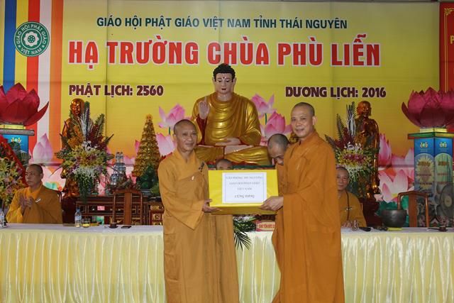 Thái Nguyên: Trường hạ chùa Phù Liễn khai giảng Pháp bảo