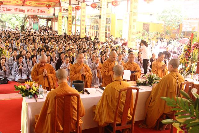 Thái Nguyên: Trường hạ chùa Phù Liễn khai giảng Pháp bảo