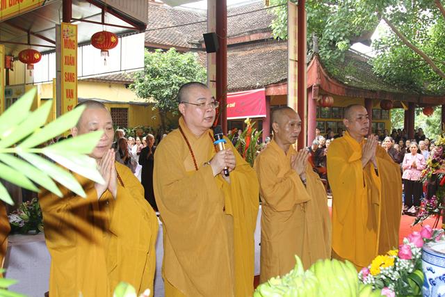 Thái Nguyên: Trường hạ chùa Phù Liễn khai giảng Pháp bảo