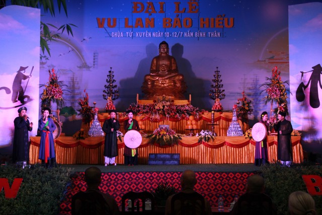 Thái Bình: Đại lễ Vu Lan tại chùa Từ Xuyên