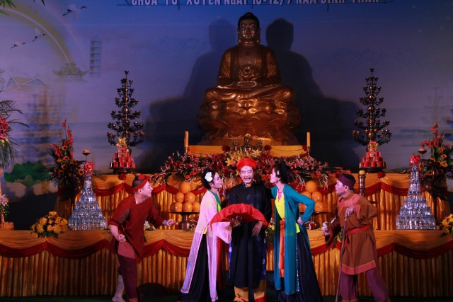Thái Bình: Đại lễ Vu Lan tại chùa Từ Xuyên