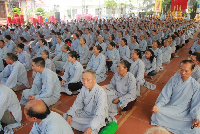 Thái Bình: Đại lễ Vu Lan tại chùa Từ Xuyên