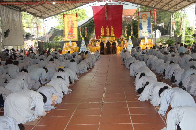 Thái Bình: Đại lễ Vu Lan tại chùa Từ Xuyên
