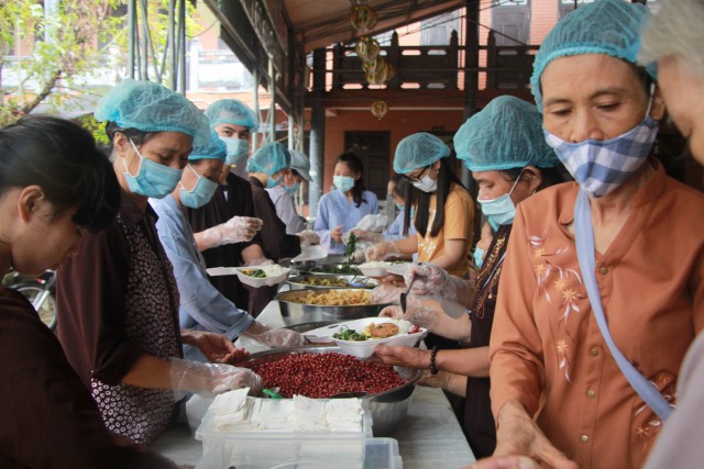Thái Bình: Đại lễ Vu Lan tại chùa Từ Xuyên