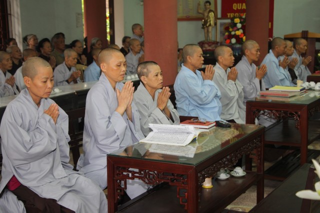 Thái Bình: Trường hạ Thánh Long tạ pháp an cư kiết hạ