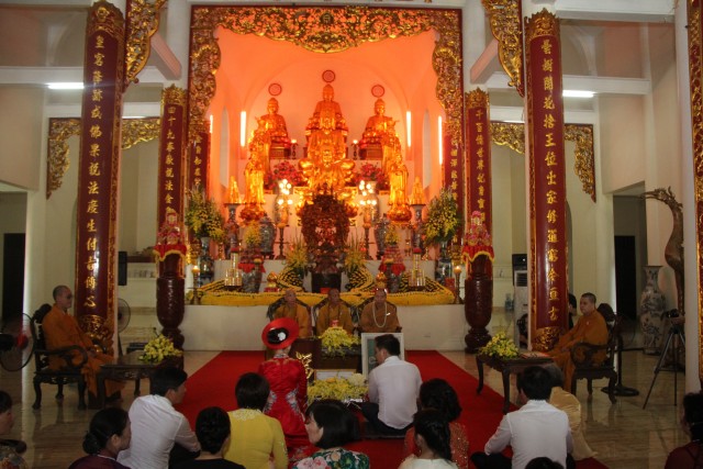 Thái Bình: Hai đôi bạn trẻ làm lễ hằng thuận
