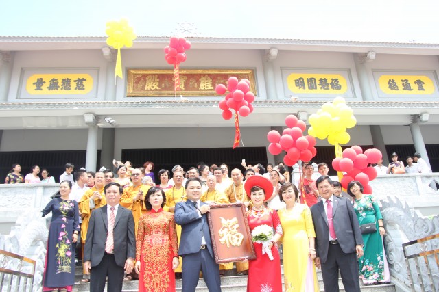 Thái Bình: Hai đôi bạn trẻ làm lễ hằng thuận