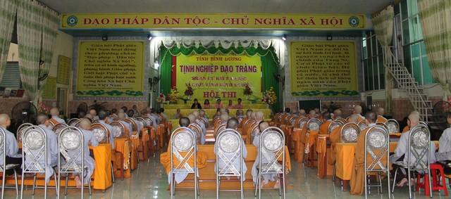 Ban tôn giáo tỉnh Bình Dương thăm trường hạ Tây Thiên- Hội Khánh