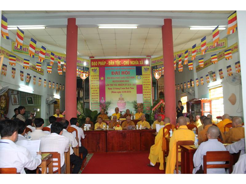 Đồng Tháp: Đại hội đại biểu Phật giáo Huyện Hồng Ngự