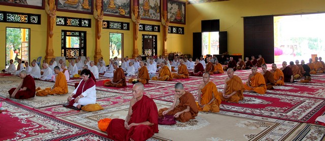 Đồng Nai: Phóng sự ảnh Những ngày nhập hạ đầu tiên tại trường hạ Phật giáo Nam tông Kinh