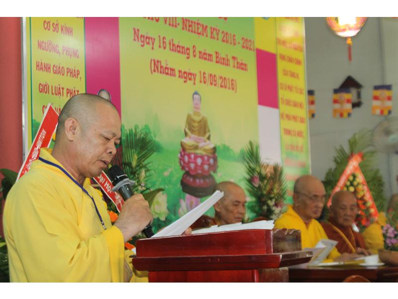 Đồng Tháp: Đại hội đại biểu Phật giáo Huyện Hồng Ngự