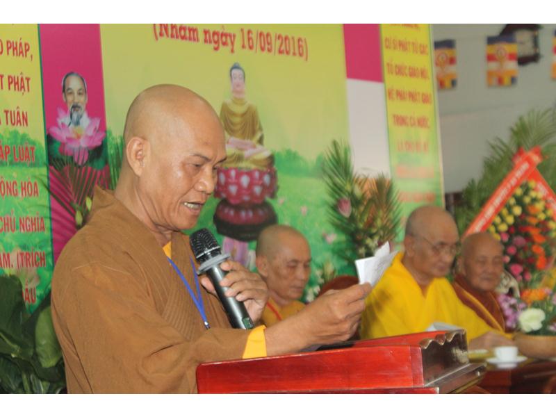 Đồng Tháp: Đại hội đại biểu Phật giáo Huyện Hồng Ngự