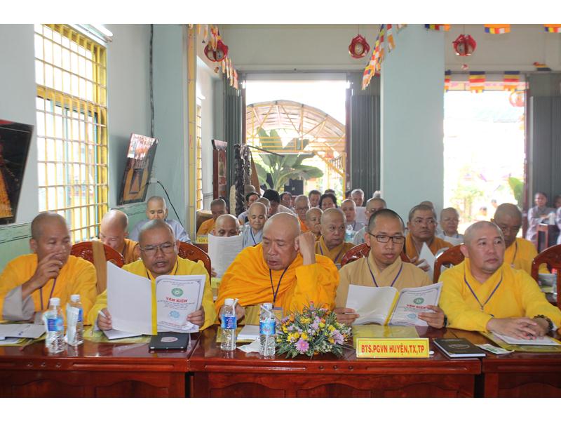 Đồng Tháp: Đại hội đại biểu Phật giáo Huyện Hồng Ngự