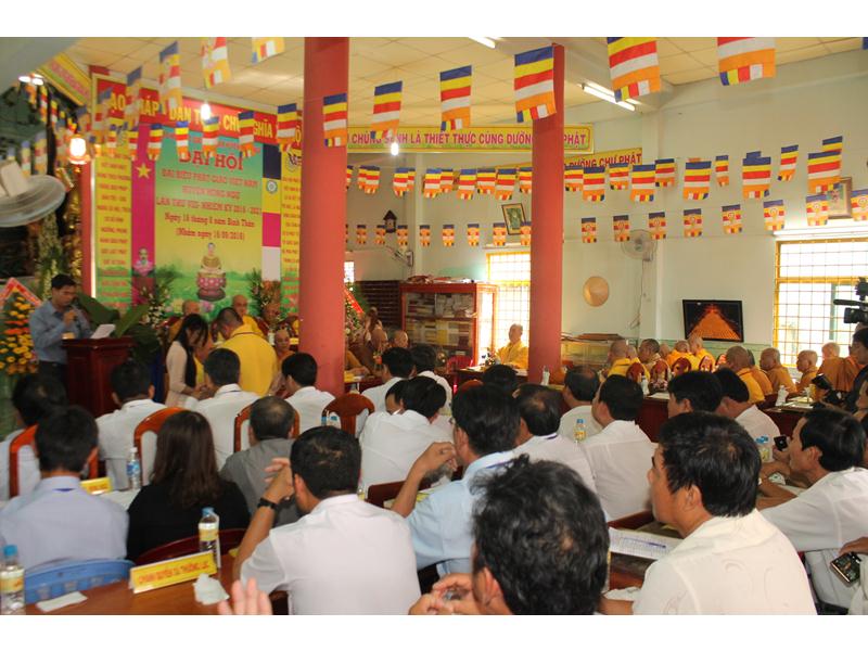Đồng Tháp: Đại hội đại biểu Phật giáo Huyện Hồng Ngự