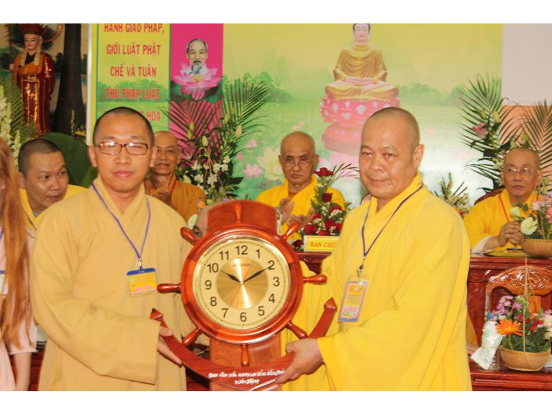 Đồng Tháp: Đại hội đại biểu Phật giáo Huyện Hồng Ngự