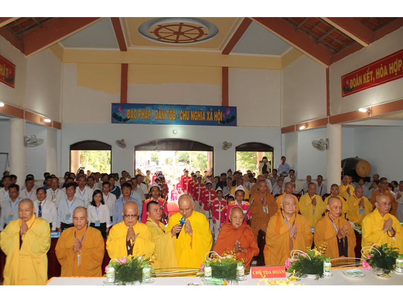 Đồng Tháp: Đại hội đại biểu Phật giáo Huyện Tam Nông