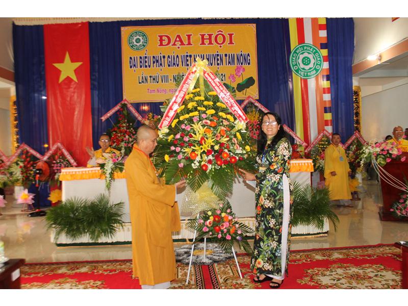 Đồng Tháp: Đại hội đại biểu Phật giáo Huyện Tam Nông