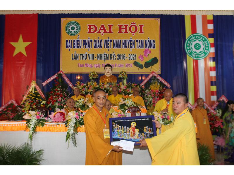 Đồng Tháp: Đại hội đại biểu Phật giáo Huyện Tam Nông