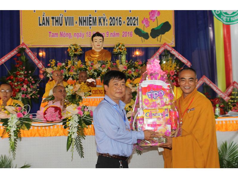 Đồng Tháp: Đại hội đại biểu Phật giáo Huyện Tam Nông