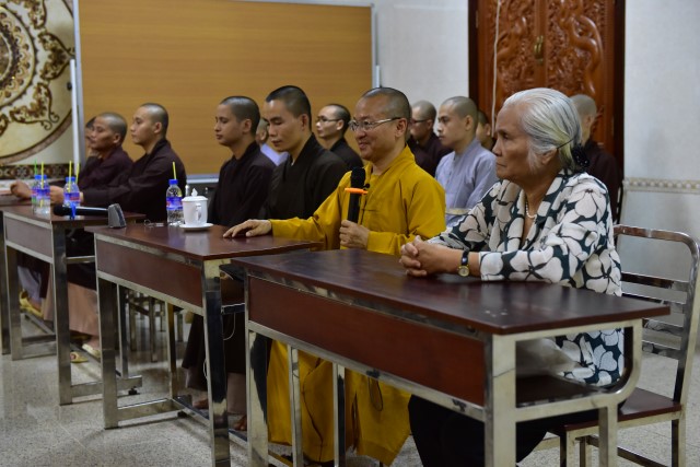 Chùa Giác Ngộ: Giao lưu các phụng sự viên
