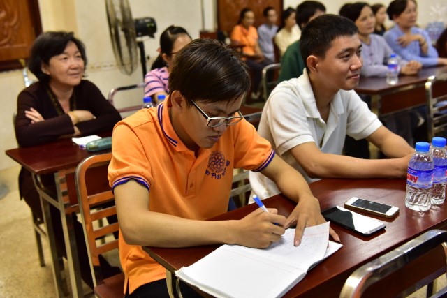 Chùa Giác Ngộ: Giao lưu các phụng sự viên