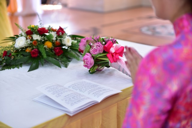 Chùa Giác Ngộ: Lễ hằng thuận của Phật tử Thành Duy và Hoàng Anh