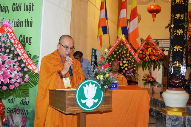 Khánh Hòa: Đại hội Phật giáo huyện Cam Lâm nhiệm kỳ 2016-2021