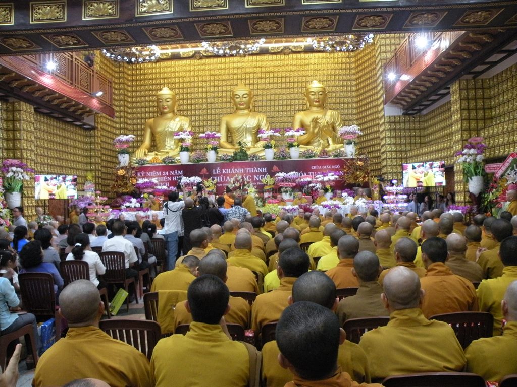 Lạc thành chùa Giác Ngộ