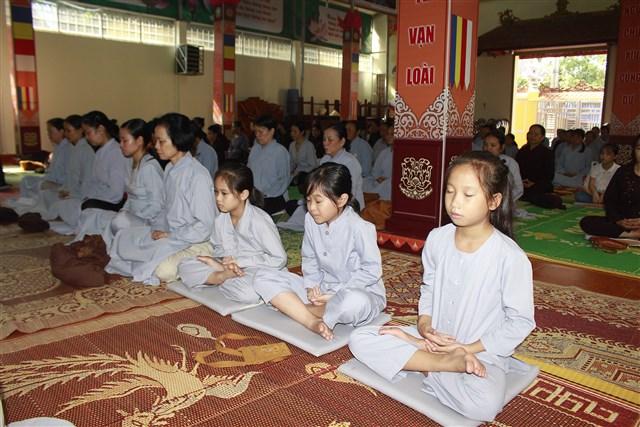 Thanh Hóa: Chùa Thanh Hà tổ chức khóa tu một ngày an lạc