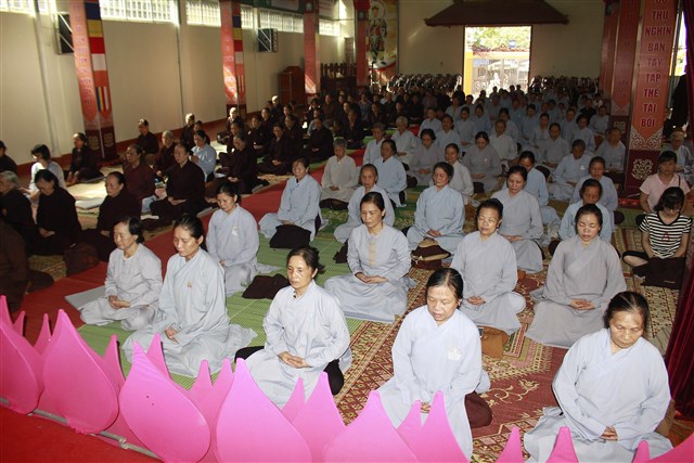 Thanh Hóa: Chùa Thanh Hà tổ chức khóa tu một ngày an lạc
