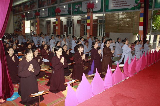 Thanh Hóa: Chùa Thanh Hà tổ chức khóa tu một ngày an lạc