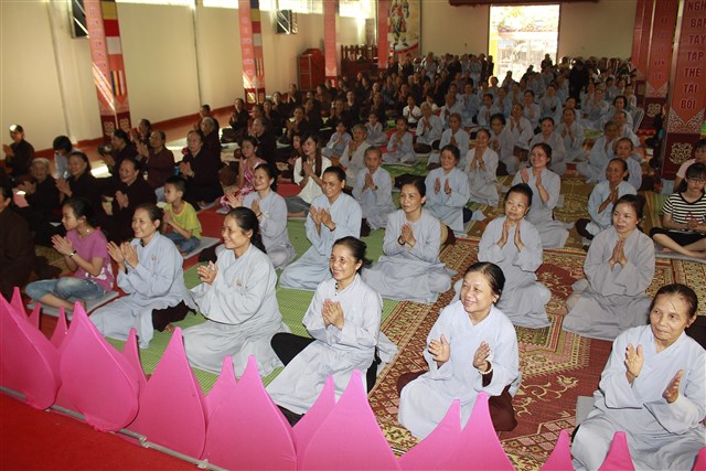 Thanh Hóa: Chùa Thanh Hà tổ chức khóa tu một ngày an lạc
