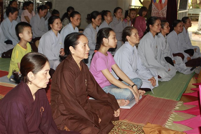 Thanh Hóa: Chùa Thanh Hà tổ chức khóa tu một ngày an lạc