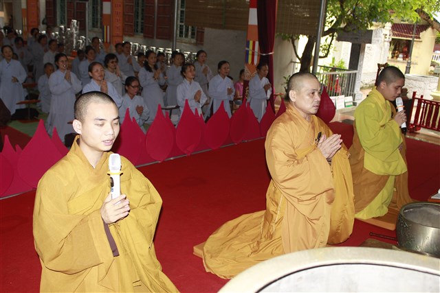 Thanh Hóa: Chùa Thanh Hà tổ chức khóa tu một ngày an lạc