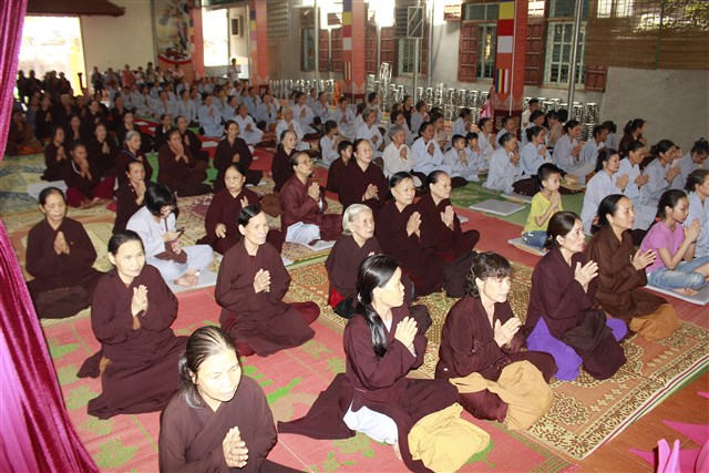 Thanh Hóa: Chùa Thanh Hà tổ chức khóa tu một ngày an lạc