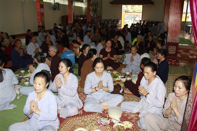 Thanh Hóa: Chùa Thanh Hà tổ chức khóa tu một ngày an lạc