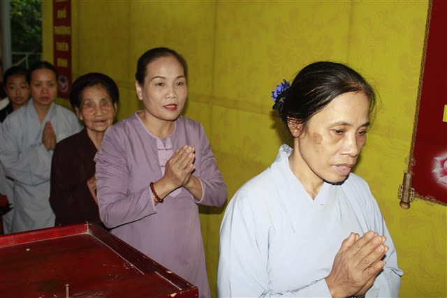 Thanh Hóa: Chùa Thanh Hà tổ chức khóa tu một ngày an lạc