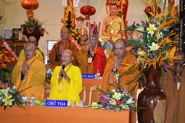 Khánh Hòa: Đại hội Phật giáo huyện Cam Lâm nhiệm kỳ 2016-2021