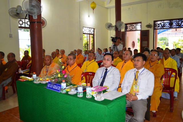 Khánh Hòa: Đại hội Phật giáo huyện Cam Lâm nhiệm kỳ 2016-2021