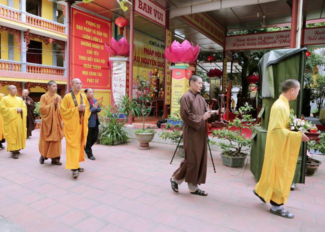 Thái Nguyên : Pháp hội niệm Phật cầu nguyện quốc thái dân an.