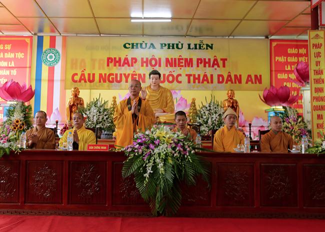 Thái Nguyên : Pháp hội niệm Phật cầu nguyện quốc thái dân an.