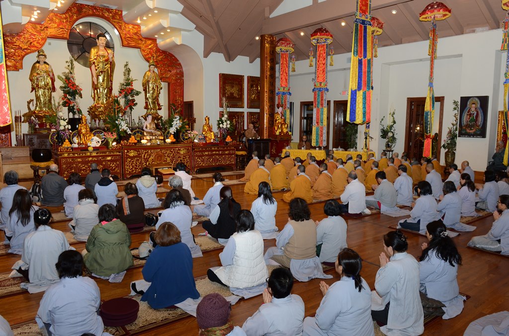 Hòa thượng Thích Quảng Tâm ( Đài Loan) giảng pháp tại Chùa Đức Viên và Niệm Phật Đường Fremont ( Hoa Kỳ)