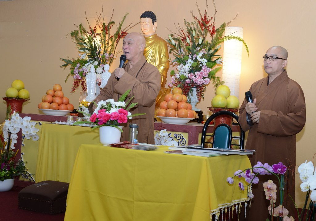 Hòa thượng Thích Quảng Tâm ( Đài Loan) giảng pháp tại Chùa Đức Viên và Niệm Phật Đường Fremont ( Hoa Kỳ)